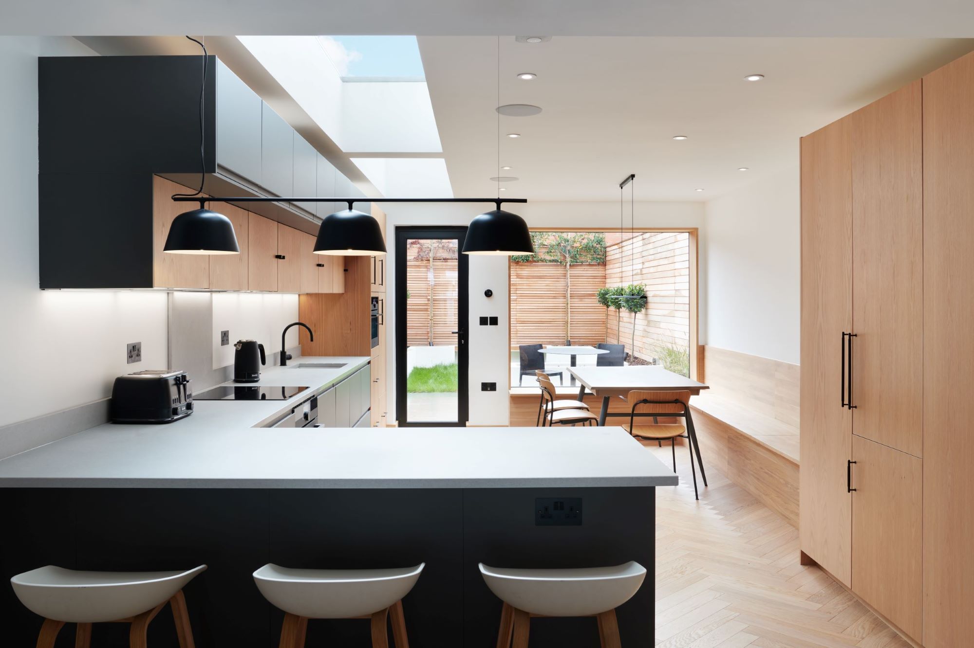 Small kitchen extension