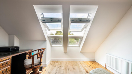 Mack Construction, Y&T, Loft conversion project, office image, 2023 MBA entry